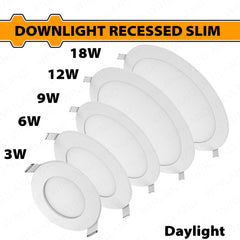 Firefly by Winland Recessed Safety Downlight (3W-18W / 100-240V) (Daylight/Warm White)