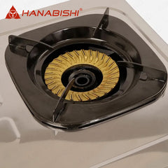 Hanabishi by Winland Double Burner Gas Stove Stainless Steel Body, Energy Efficient GS-2000