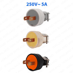 Royu Electrical Heavy Duty Regular PVC Plug with Clamp 250V~ 5A/10A