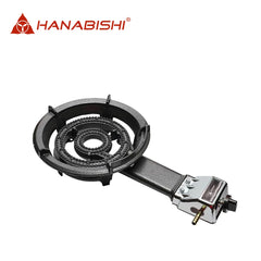 Hanabishi by Winland Auto-Ignition Cast Iron Gast Stove 2 Burner Rings Burner Size 241mm HCI-31