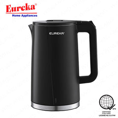 Eureka by Winland 1.7L 2-Layers Stainless Steel Double Wall Water Heater / Electric Kettle EKD-1.7L
