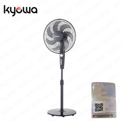 Kyowa by Winland 16 Inches Silent Comfort Electric Fan | Stand Fan 7-Blades Patented Design KW-6720