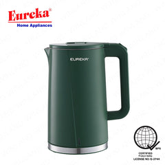 Eureka by Winland 1.7L 2-Layers Stainless Steel Double Wall Water Heater / Electric Kettle EKD-1.7L