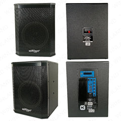 Konzert by Winland 2 x 12inches Active Speaker All-in-one System 5000W PMPO HTZ-122D
