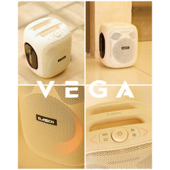 Elassion by Winland 80W, 5.2 inches Subwoofer w/ Speaker Stand 120W RMS FM, TF, USB, TWS, AUX Input