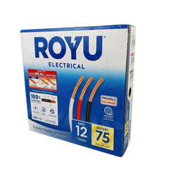 Royu THHN/THWN Stranded Wire 3.5mm² RTN12A Stranded 75 meters Pure Copper 12-AWG