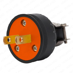 Royu Electrical Heavy Duty Regular PVC Plug with Clamp 250V~ 5A/10A