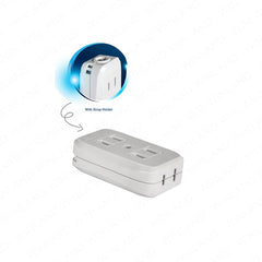 Royu Power 2+1-Gang/3+1-Gang/4+1-Gang Surface Type Flat Pin Outlet 10A/250V~