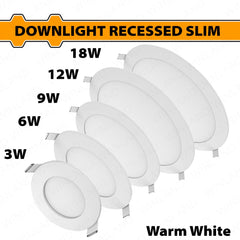 Firefly by Winland Recessed Safety Downlight (3W-18W / 100-240V) (Daylight/Warm White)