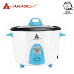 Hanabishi by Winland Colored Rice Cooker 1.5L Capacity Serves 7 persons w/ Glass Cover 500W HHRC-15