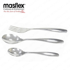 Masflex by Winland 12 Piece Clara Stainless Steel Utensil Cutlery Set JG-40