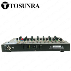 Tosunra by Winland 7-CH Professional Audio Mixer Stereo Live w/ BT, USB & Digital Effects TOS-F7-BT