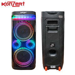 Konzert by Winland AVANTE 6 Portable Party Speaker 3500W PMPO 2 MIC/BT/FM/USB/MSD/Remoe AUX 4000mAh