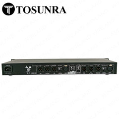 Tosunra by Winland 234XL Stereo 2/3 Way/ Mono 4-way Crossover with XLR Input Connectors TOS-234XL