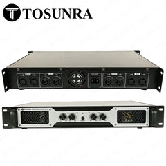 Tosunra by Winland 350W x 4 Stereo Powerful High-Current Professional Integrated Amplifier TOS-P2-4