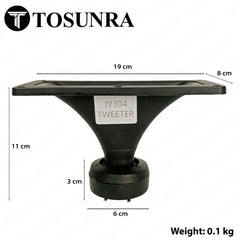 Tosunra by Winland 3 x 7 Horn Tweeter for Professional Sound Systems (150W/1.2-23KHz) TOS-JY304