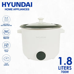 Hyundai Appliances by Winland Drum Type Rice Cooker 1.8L / 2.2L/ 2.8L
