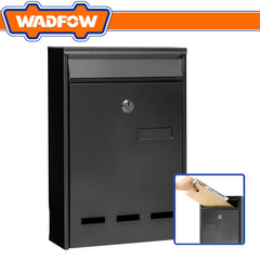 Wadfow by Winland Metal Mailbox - Black
