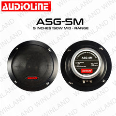 Audioline by Winland Karaoke Package Speaker Set ASG-15W/ASG-5M/ASG-3T