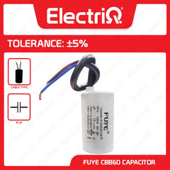 Electriq | Fuye CBB60 Capacitor RC 450V Cable Type