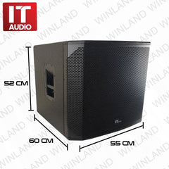 IT Audio by Winland Vertical Line Array Active Speaker 2400W - LA18GP-2