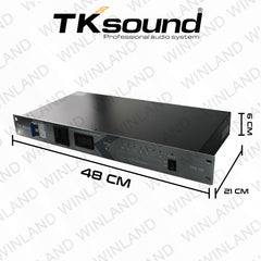 TK Sound by Winland Power Sequencer 9-Outlet w/ Circuit Breaker 4500W - TPS-109