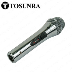 Tosunra by Winland Supercardioid Wired Metal Handle 3-Pin Professional Dynamic Microphone TOS-SN-909
