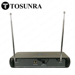 Tosunra by Winland Dual Channel High-Quality Professional Wireless UHF Microphone System TOS-K-68