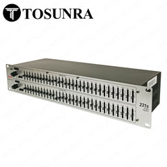 Tosunra by Winland Dual 31 Band Electronic Graphic Equalizer with Dual / Stereo Channels TOS-EQ231S