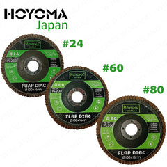 Hoyoma Japan by Winland Flap Sanding Disc Sand Disc for Angle Grinder Paint Removal, Metal Surface