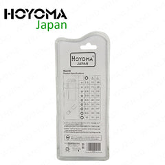 Hoyoma Japan by Winland 9pcs Extra Long Arm Ballpoint Hex Key Wrench Set w/ Chrome Vanadium Steel