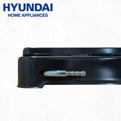 Hyundai Appliances by Winland Triple Burner Table Top Gas Stove with Metal Lid - Black (HYUN-HG-F3BT