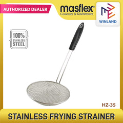 Masflex by Winland 16 x 43 x 4 cm Stainless Steel Frying Strainer bakelite handle HZ-35