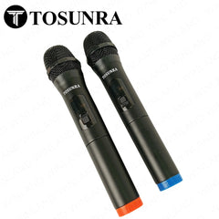 Tosunra by Winland High-Duty Metal Handle Professional UHF Wireless Microphone 3.5 Meters TOS-V602BK