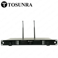 Tosunra by Winland 2-Channel High-Performance Professional UHF Wireless Microphone System TOS-U-688