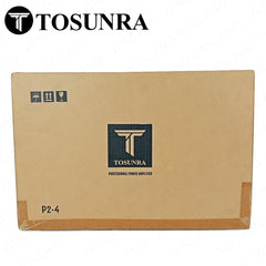 Tosunra by Winland 350W x 4 Stereo Powerful High-Current Professional Integrated Amplifier TOS-P2-4