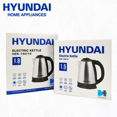 Hyundai Appliances by Winland Electric Kettle Stainless Steel Body 1500W