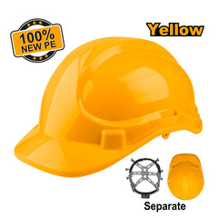 Ingco by Winland Safety Helmet 100% PE Shell with Vents SOLD PER PIECE ING-HT