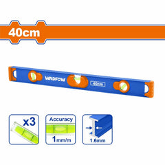 Wadfow by Winland 3PCS/Set Aluminum Spirit Level Set with High Accuracy Vials WSL56G03 WAD-HT