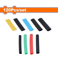 Wadfow by Winland 120PCS/Set Polyethylene Material Heat Shrink Tubing Assortment WUR1B01 WAD-HT