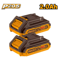 Ingco by Winland P20S/20V Lithium-Ion Cordless 4PCS Combo Kit COSLI250383 ING-CT