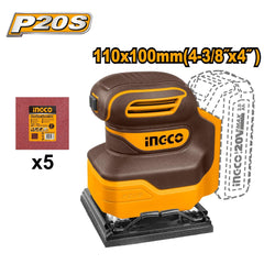 Ingco by Winland P20S/20V Lithium-Ion Cordless 4PCS Combo Kit COSLI250383 ING-CT