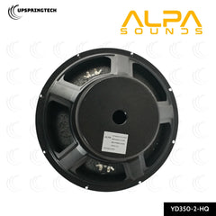 ALPA YD350-2-HQ 15″ PA Bass Speaker 2000W Max Power 8Ω Professional Loudspeaker