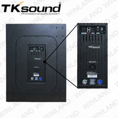 TK Sound by Winland Professional Audio Speaker 18-Inch Pro Active Subwoofer 1600W - TSW-1801P