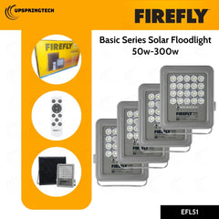 Firefly Basic Series Solar Floodlight – Models EFL51050DL / EFL51100DL / EFL51200DL / EFL51300DL