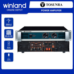 Tosunra by Winland 350W x 2 CH Powerful High-Current Professional Integrated Amplifier 8Ω TOS-P3500S