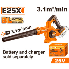 Ricota E25X Brushless Cordless Blower 25V Average Air Volume 3.1m3/min