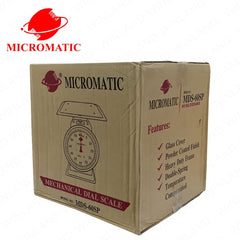 Micromatic by Winland Mechanical Double Spring Dial Scale Stainless Plate 60KG MDS-60SP