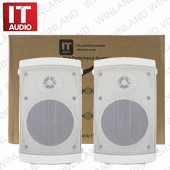 IT Audio by Winland 4" Wall Mounted 2-Way Passive Speaker 100W (Pair) - SP42F