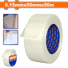 Wadfow Fiberglass Filament Linear Tape 50 meters (WHT)